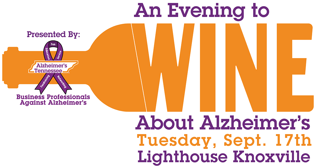 Evening to Wine About Alzheimer's 2024 logo 1080 for Luminat